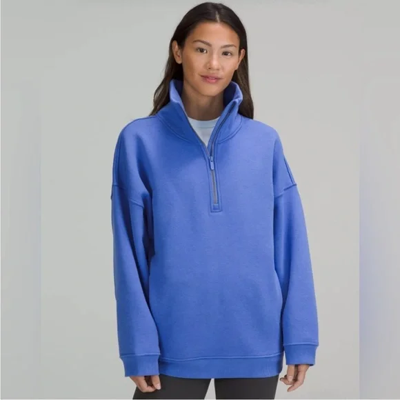 Lululemon Thick Fleece Half Zip M/L - Picture 2 of 14